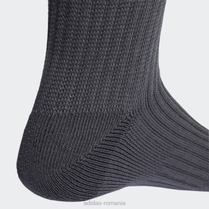Adidas șosete slouchy fit carbon adidas unisex carbon/negru 2JBN15636