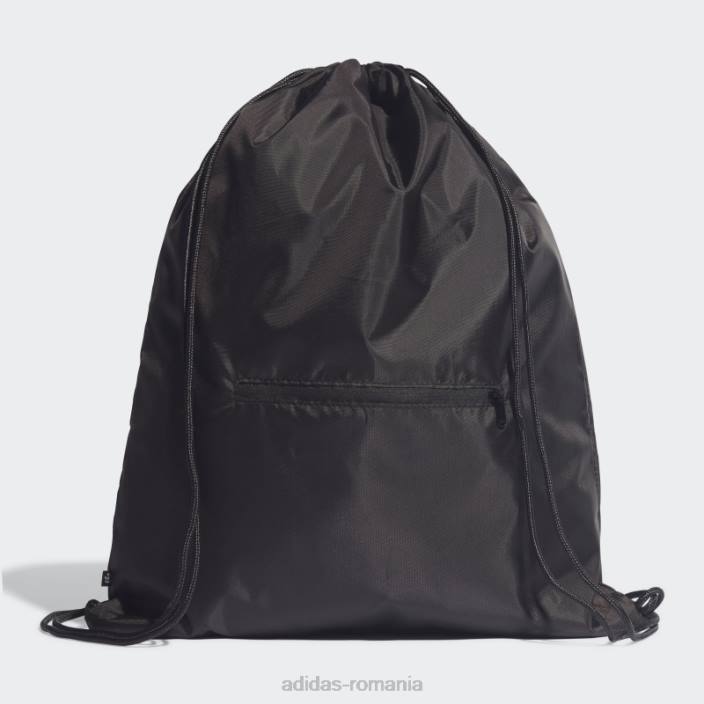 Adidas sac de sport de putere neagră unisex alb negru 2JBN15520