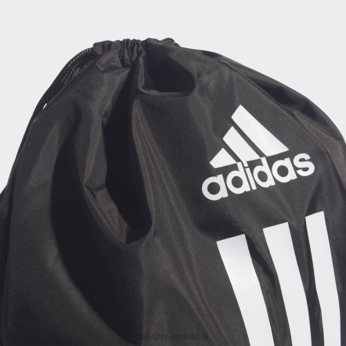 Adidas sac de sport de putere neagră unisex alb negru 2JBN15520