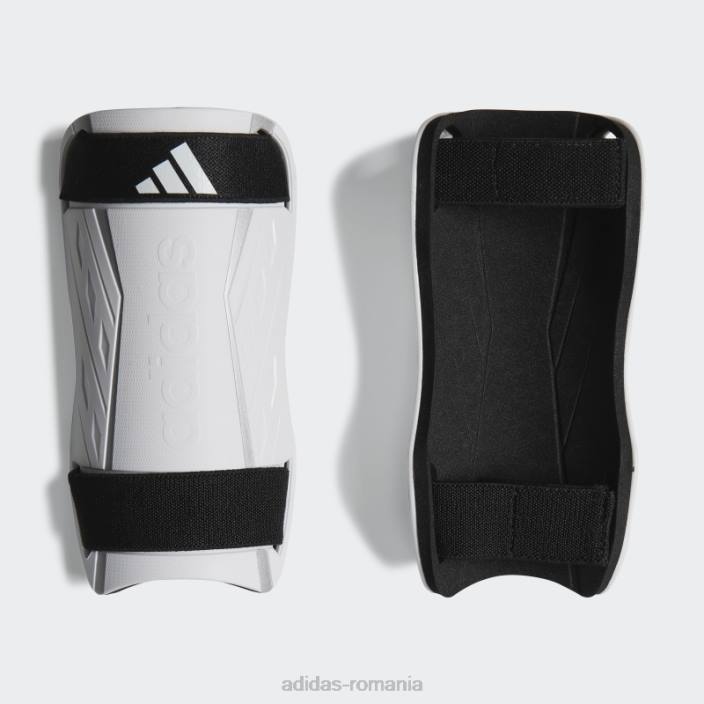 Adidas Tibie albe de antrenament adidas unisex alb/argintiu 2JBN15507