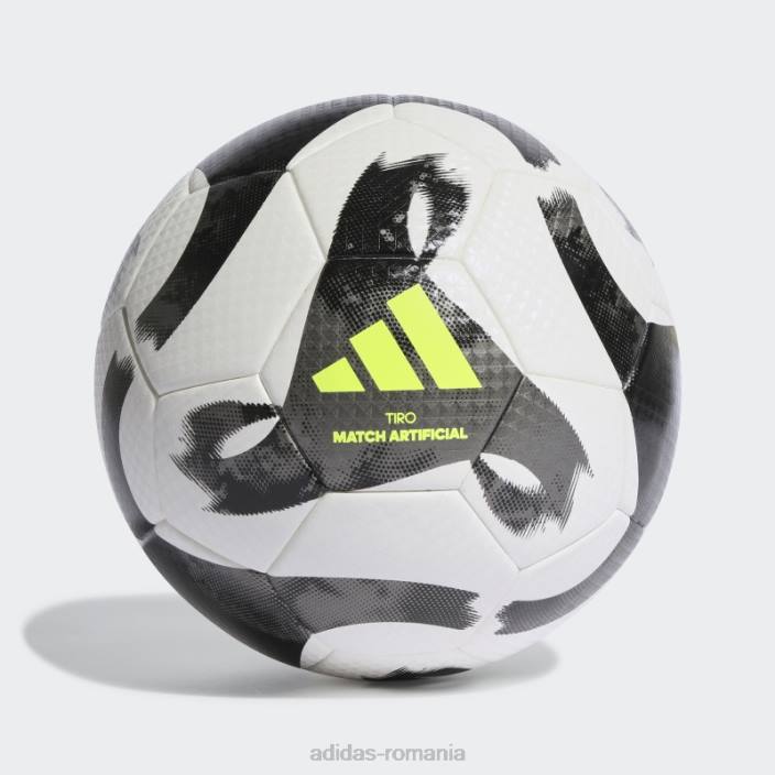 Adidas alb tiro league teren artificial fotbal adidas unisex alb/negru/ironallic/galben 2JBN15519