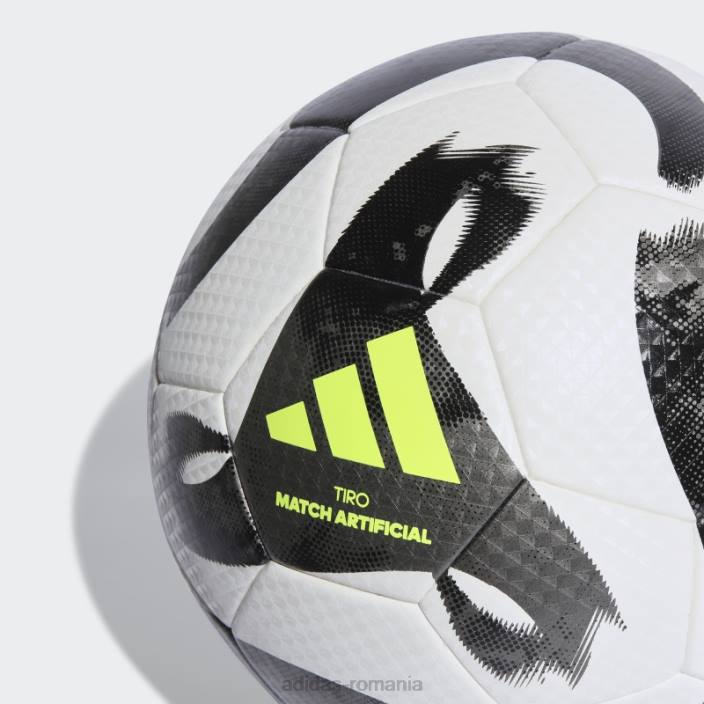 Adidas alb tiro league teren artificial fotbal adidas unisex alb/negru/ironallic/galben 2JBN15519
