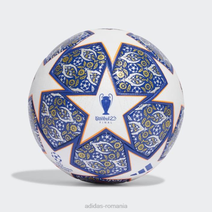Adidas alb ucl pro istanbul fotbal unisex alb/albastru/portocaliu/argintiu 2JBN15821