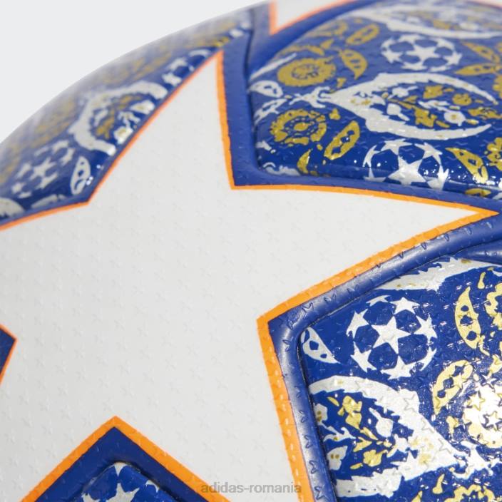 Adidas alb ucl pro istanbul fotbal unisex alb/albastru/portocaliu/argintiu 2JBN15821