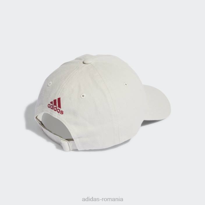 Adidas șapcă emblemă oficială talc FIFA World Cup 2022 unisex talc/maroon 2JBN8224
