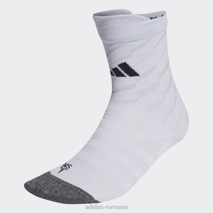 Adidas echipaj de fotbal șosete de performanță alb fashion unisex alb negru 2JBN8248