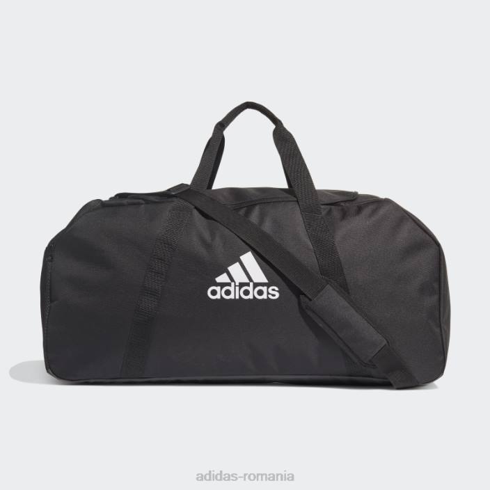 Adidas geantă duffel tiro primegreen mare neagră unisex alb negru 2JBN1933