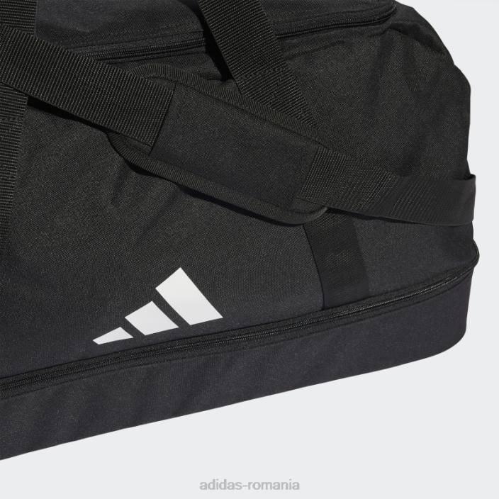 Adidas geantă neagră Tiro League, mare unisex alb negru 2JBN15431