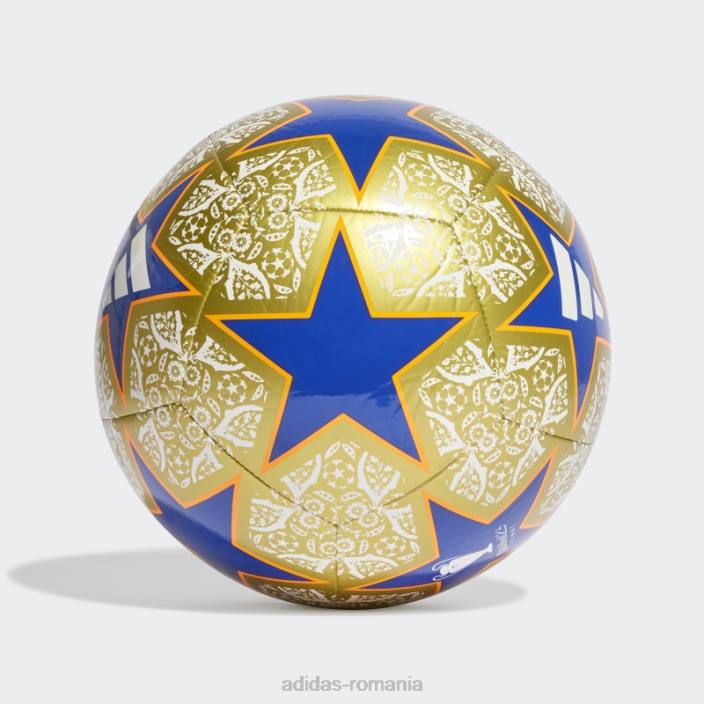 Adidas goldallic ucl club istanbul fotbal unisex auriu/alb/albastru/portocaliu 2JBN15388