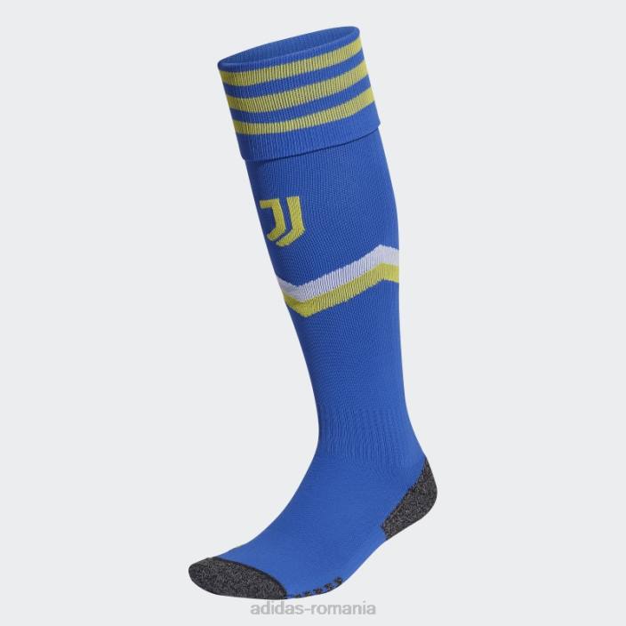 Adidas juventus 21/22 treilea șosete hi-res albastru unisex albastru de înaltă rezoluție 2JBN15655