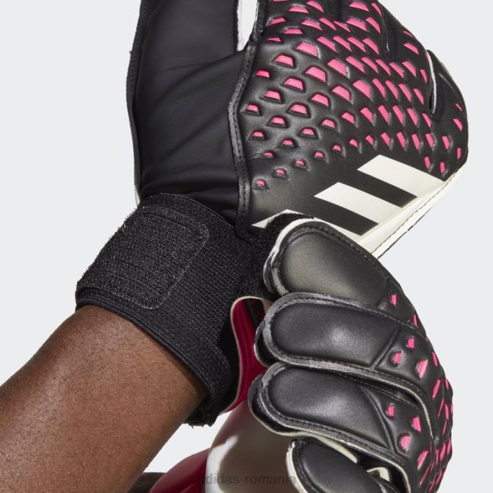 Adidas mănuși de portar de antrenament negru predator adidas unisex negru/alb/roz 2JBN15531