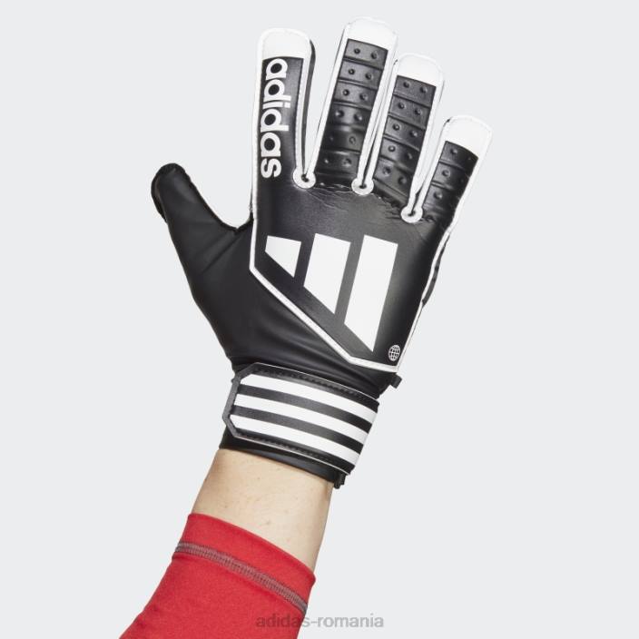 Adidas mănuși de portar elegante tiro club albe unisex alb negru 2JBN15419