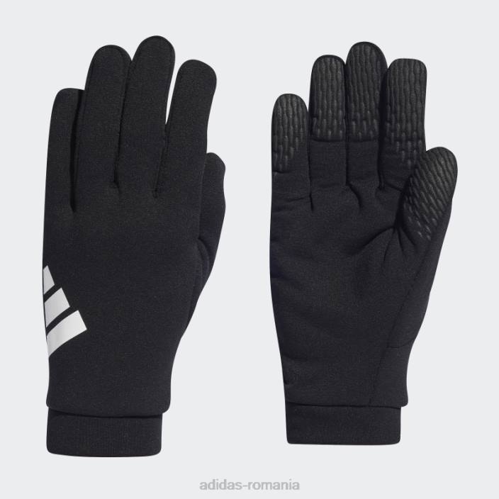 Adidas mănuși de portar pentru jucător de teren din liga tiro neagră unisex alb negru 2JBN15502