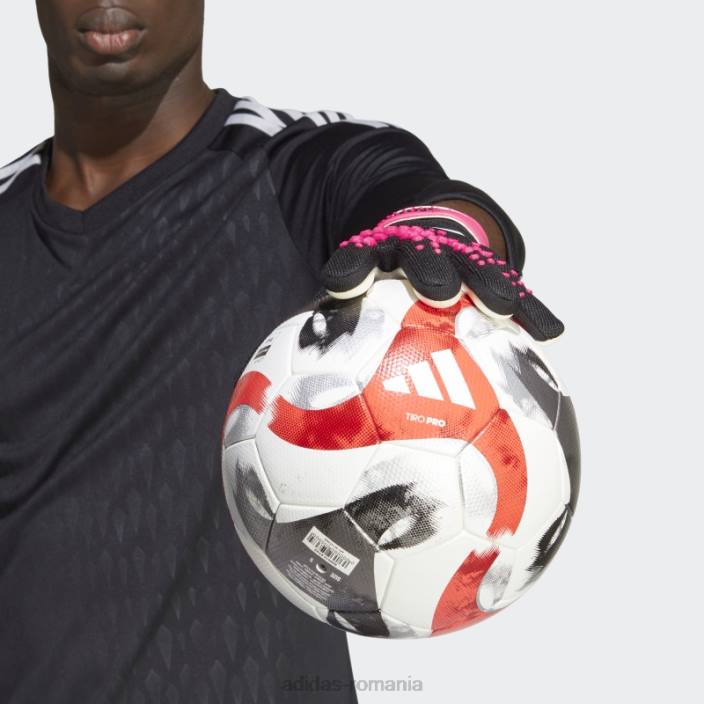 Adidas mănuși de portar predator league negre unisex negru/alb/roz 2JBN15463