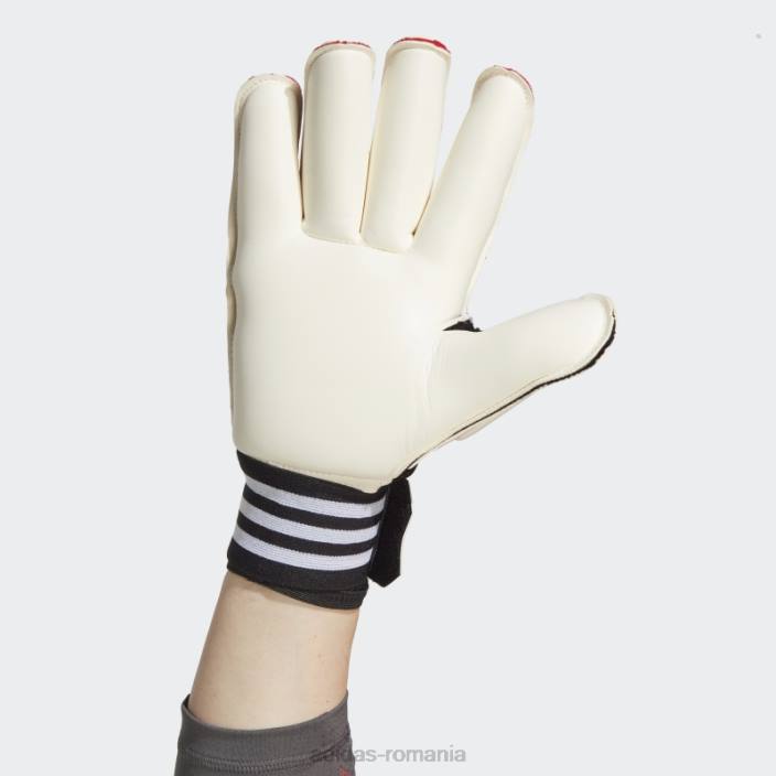 Adidas mănuși negre de portar tiro pro unisex negru/alb/fier metalic 2JBN15563