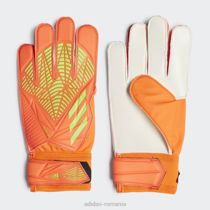 Adidas mănuși roșii de antrenament predator edge adidas unisex rosu verde 2JBN1905