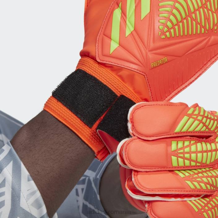 Adidas mănuși roșii de antrenament predator edge adidas unisex rosu verde 2JBN1905