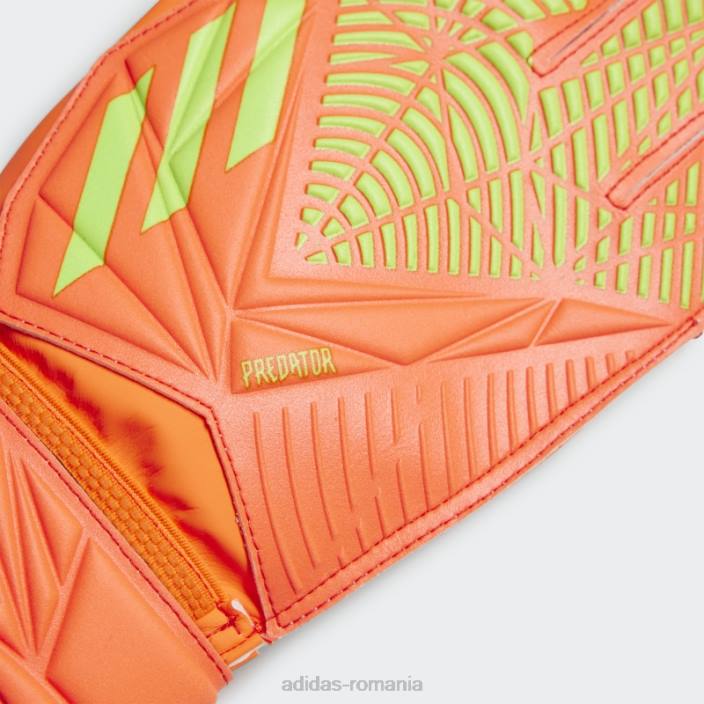 Adidas mănuși roșii de antrenament predator edge adidas unisex rosu verde 2JBN1905