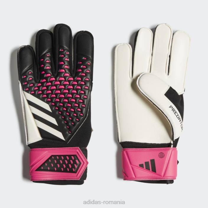 Adidas manusi de portar neagra predator meci adidas unisex negru/alb/roz 2JBN15417