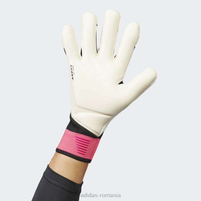 Adidas manusi de portar predator pro promo hibride negre unisex negru/alb/roz 2JBN15397