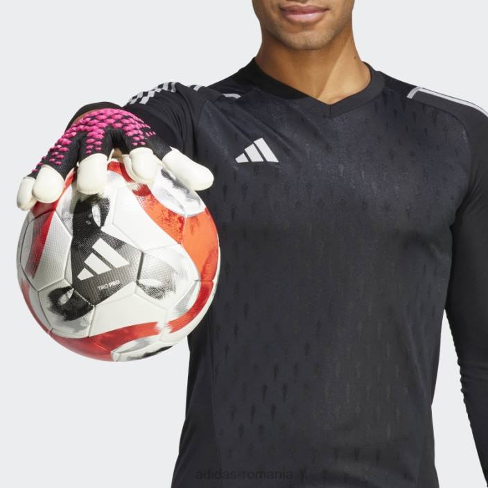 Adidas manusi de portar predator pro promo hibride negre unisex negru/alb/roz 2JBN15397