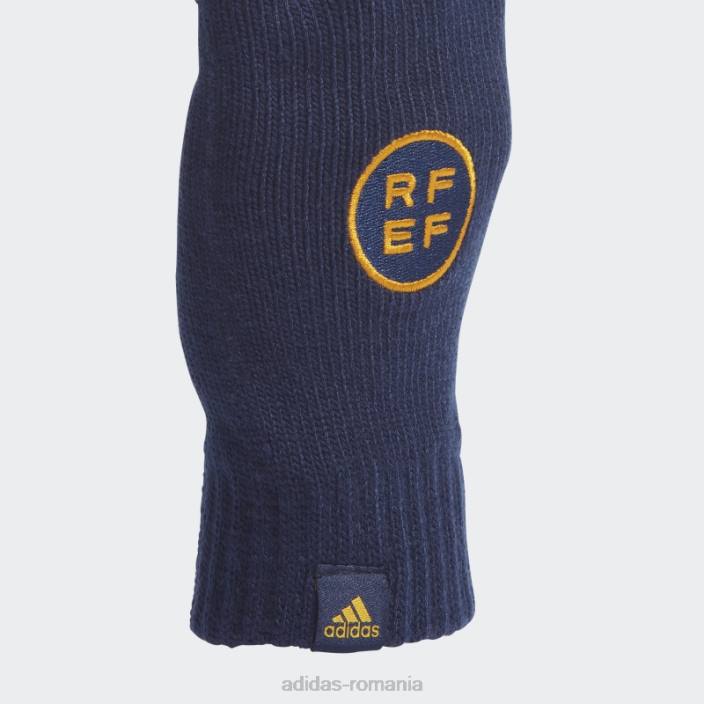 Adidas manusi tricot spania bleumarin unisex bleumarin/auriu colegiu 2JBN15647