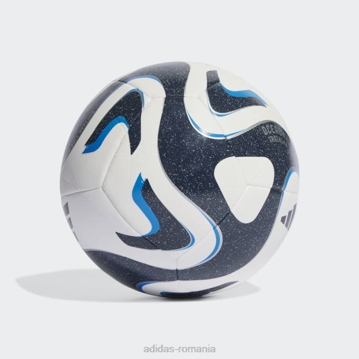 Adidas minge albă de antrenament oceanic unisex alb/marinier/albastru/argintiu 2JBN1823