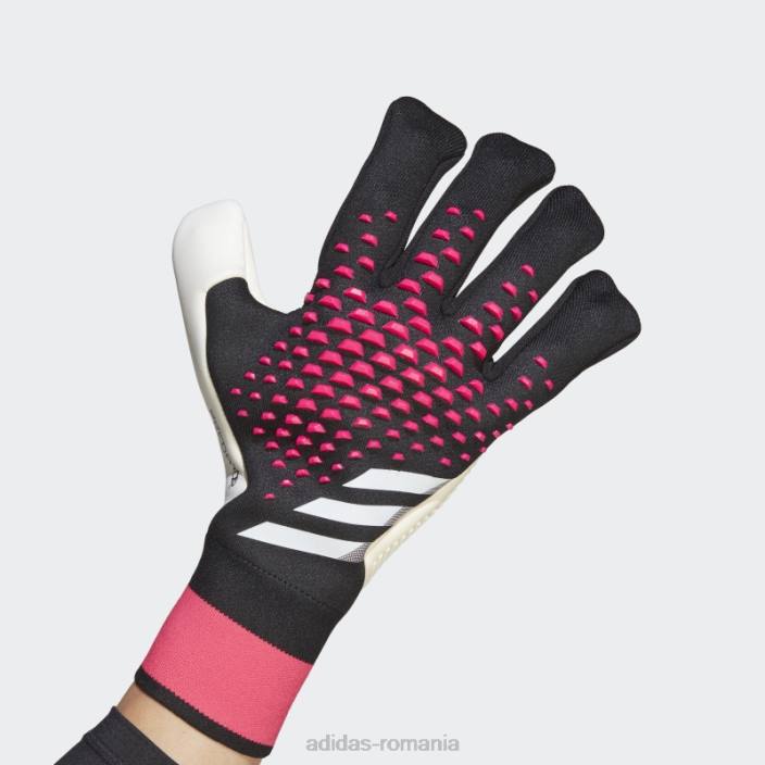 Adidas predator pro promo fingersave manusi de portar negre unisex negru/alb/roz 2JBN15535