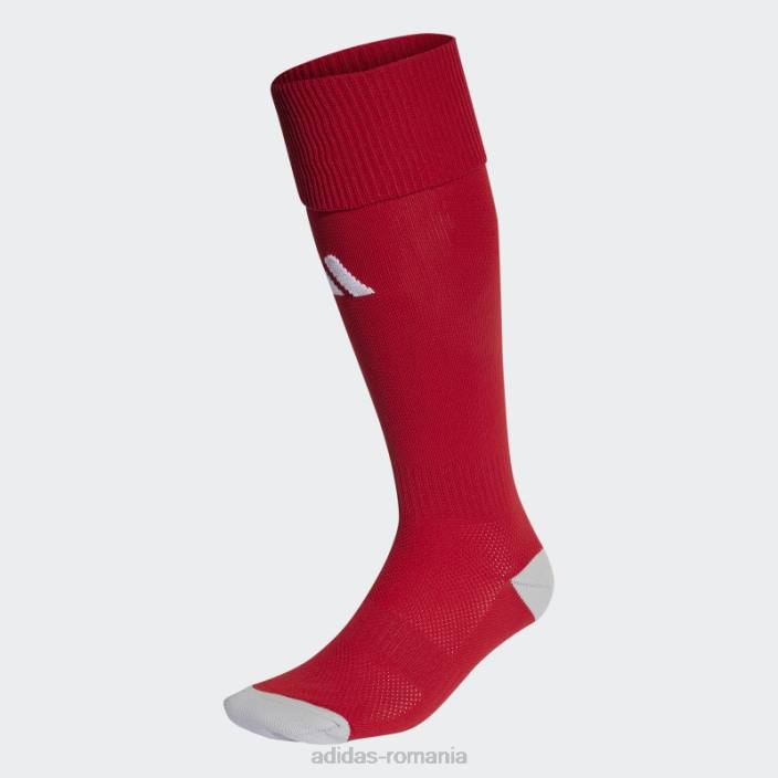 Adidas sosete milano 23 rosii unisex rosu alb 2JBN8047