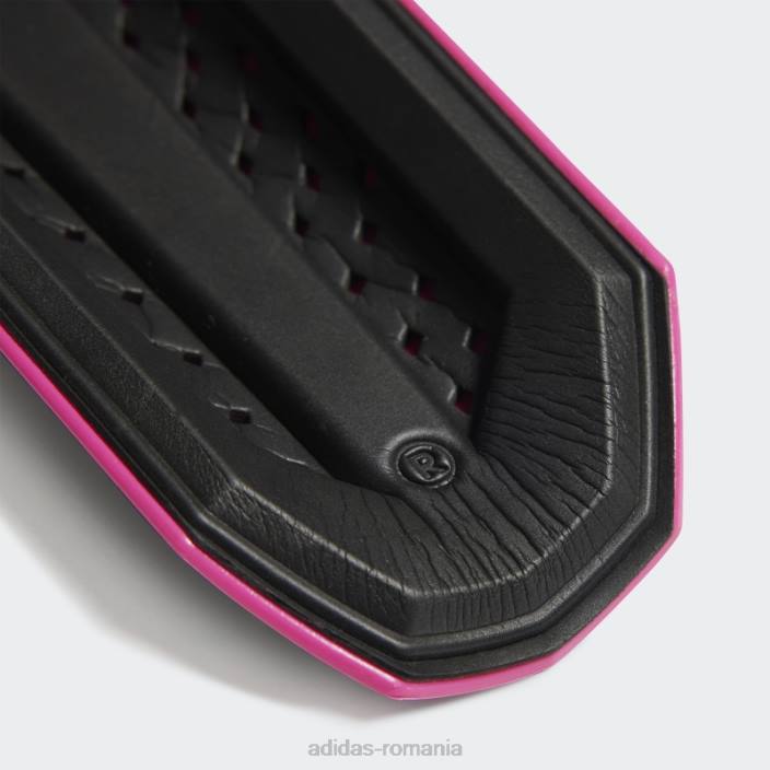 Adidas tibiale din liga neagră a prădătorilor unisex negru/alb/roz 2JBN3767