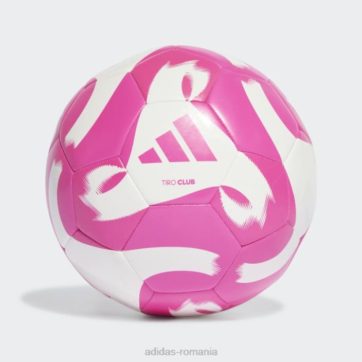 Adidas tiro club football white unisex alb/roz 2JBN15434