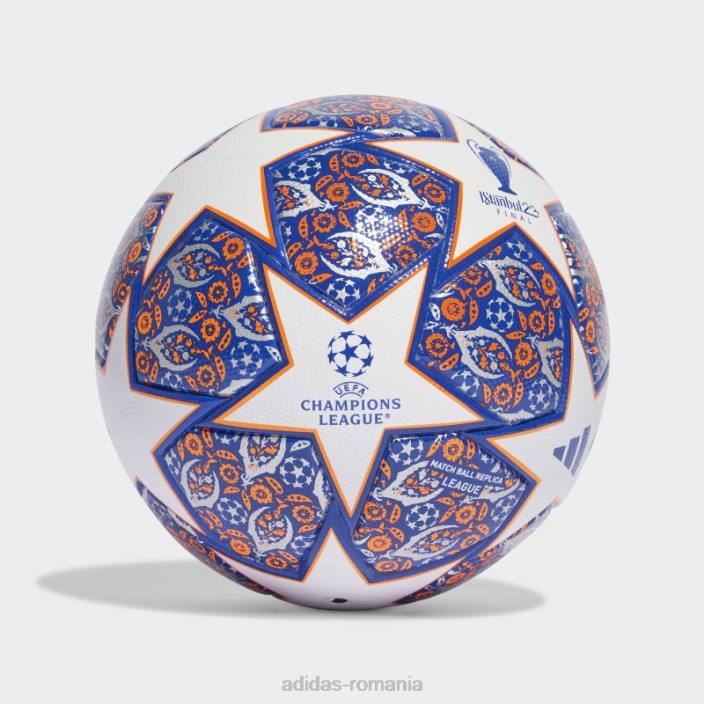 Adidas ucl league istanbul minge alb adidas unisex alb/albastru/portocaliu/argintiu 2JBN7812