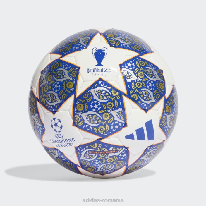 Adidas ucl pro sala istanbul fotbal alb adidas unisex alb/albastru/portocaliu/argintiu 2JBN15696