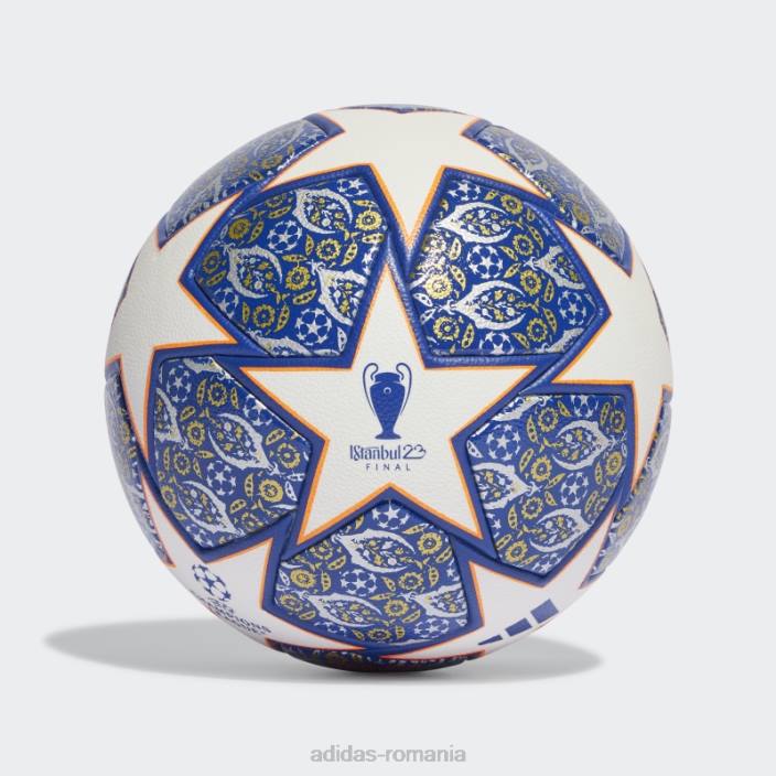 Adidas white ucl competition istanbul ball unisex alb/albastru/portocaliu/argintiu 2JBN7733