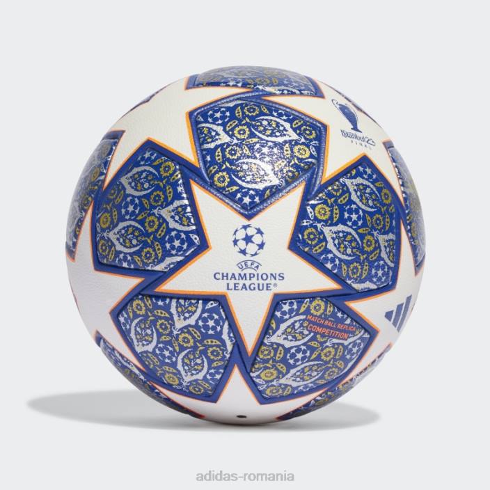 Adidas white ucl competition istanbul ball unisex alb/albastru/portocaliu/argintiu 2JBN7733