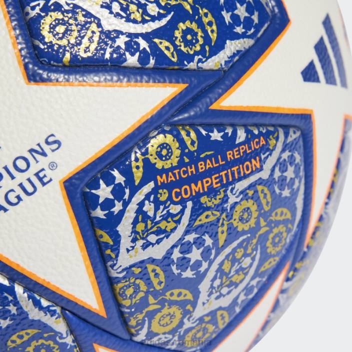 Adidas white ucl competition istanbul ball unisex alb/albastru/portocaliu/argintiu 2JBN7733