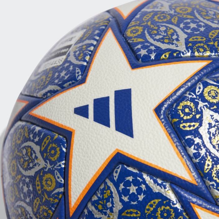 Adidas white ucl competition istanbul ball unisex alb/albastru/portocaliu/argintiu 2JBN7733