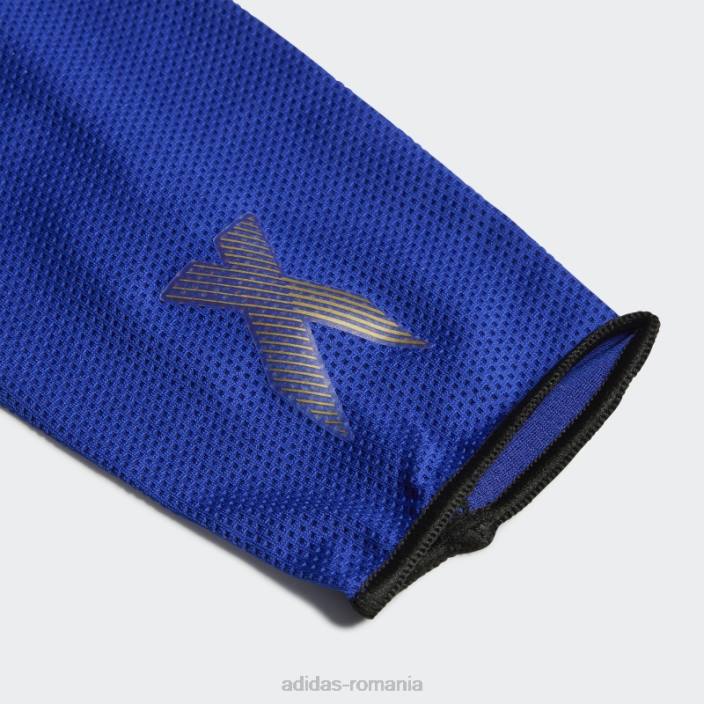 Adidas x speedportal league shin guards albastru unisex albastru/auriu metalic 2JBN15344