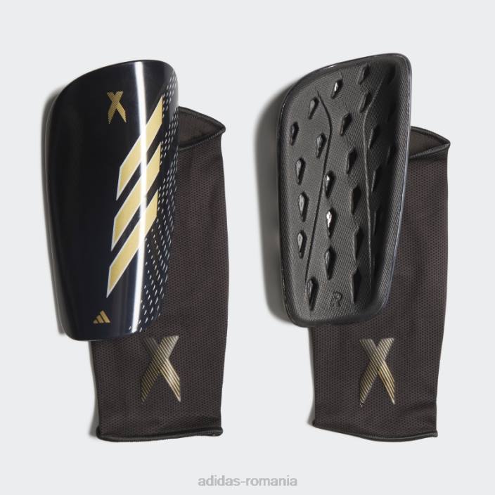 Adidas x speedportal league shin guards negru unisex negru/gri noapte/auriu mat 2JBN15331