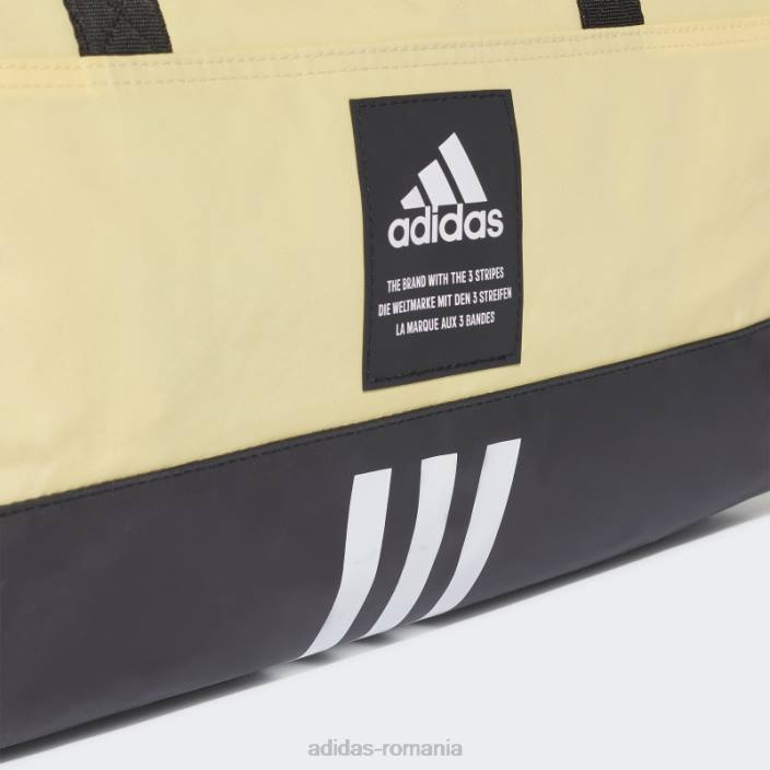 Adidas 4athlts duffel bag mic galben unisex galben/negru 2JBN16045