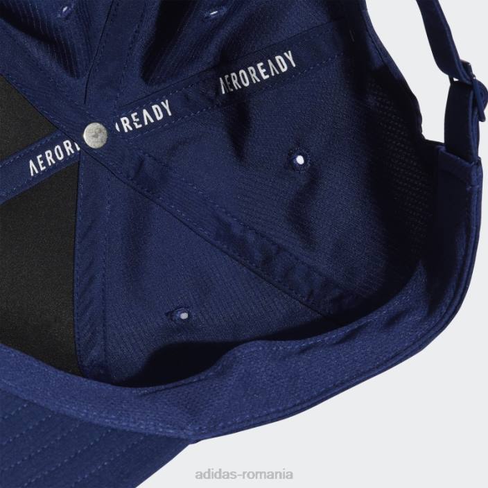 Adidas șapcă aeroready albastru închis adidas unisex albastru închis/alb 2JBN7599