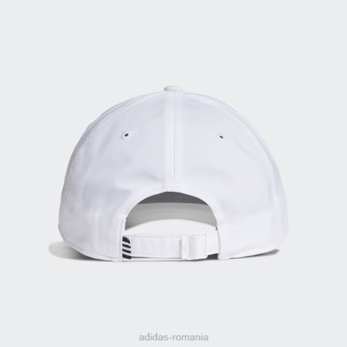 Adidas șapcă de baseball brodată, albă, adidas unisex alb negru 2JBN7956