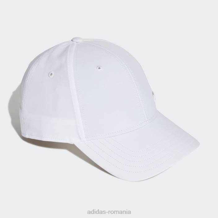 Adidas șapcă de baseball cu insignă din metal ușor alb unisex alb 2JBN7571