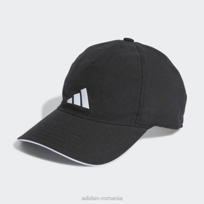 Adidas șapcă de baseball neagră aeroready antrenament alergare unisex alb negru 2JBN1775