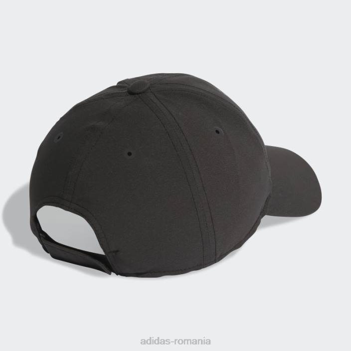 Adidas șapcă de baseball neagră cu 3 dungi aeroready unisex alb negru 2JBN15569