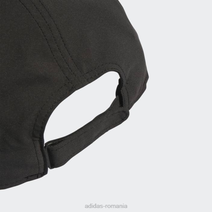 Adidas șapcă de baseball neagră cu 3 dungi aeroready unisex alb negru 2JBN15569