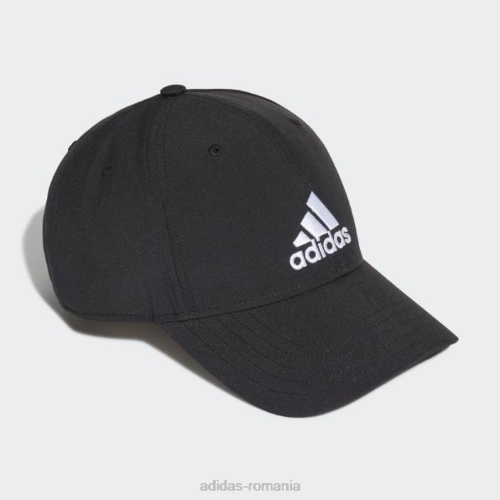 Adidas șapcă de baseball neagră ușoară brodată unisex alb negru 2JBN8167