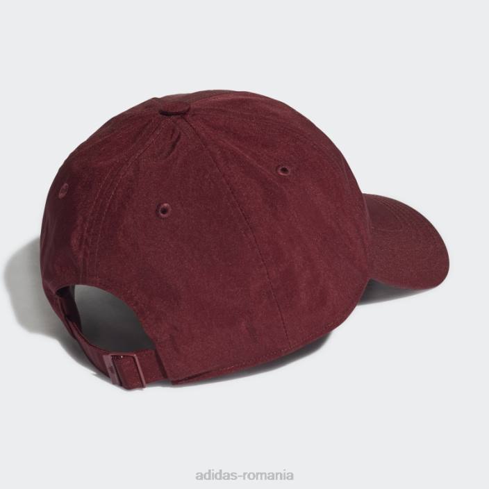 Adidas șapcă roșie din nailon șifonat adidas unisex roșu 2JBN15849