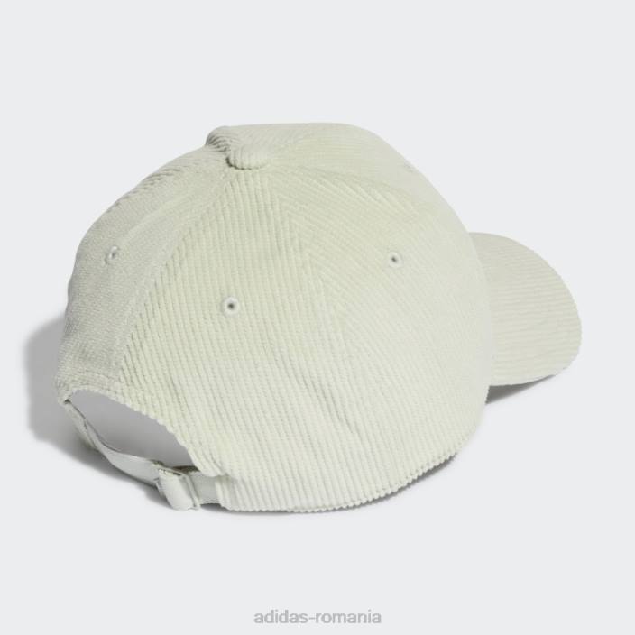 Adidas șapcă tată din catifea verde unisex verde 2JBN8239