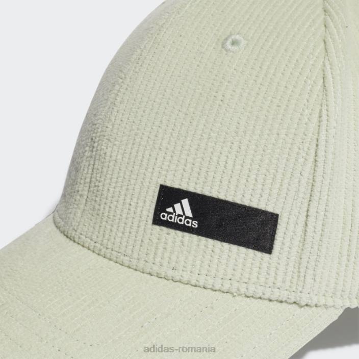 Adidas șapcă tată din catifea verde unisex verde 2JBN8239